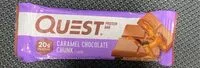 Mängden socker i Quest bar caramel chocolate chunk