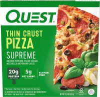 Mängden socker i Thin Crust Pizza - Supreme