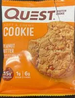 Mängden socker i Quest protein cookie peanut butter