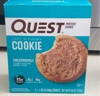 Mängden socker i Quest Protein Cookie - Snickerdoodle