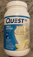 Mängden socker i Quest protein powder vanilla milkshake
