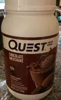 Mängden socker i Quest Chocolate Milkshake Protein Powder