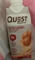 Mängden socker i Quest protien shake Salted Carmel