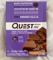 Mängden socker i Caramel chocolate chunk bar