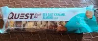 Mängden socker i Quest snack bar sea salt caramel almond