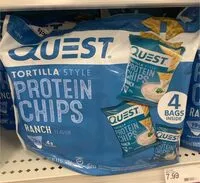 Mängden socker i Protein chips