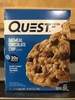 Mängden socker i Protein Bar, Oatmeal Chocolate Chip