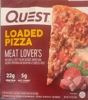 Mängden socker i Loaded pizza meat lovers