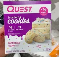 Mängden socker i Birthday cake frosted cookies