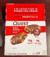 Mängden socker i Quest Fudgey Brownie