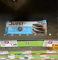 Mängden socker i Cookies and cream protein bar
