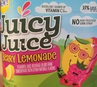 Mängden socker i Juicy juice berry lemonade