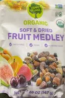 Mängden socker i Organic fruit medley