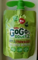 Mängden socker i GoGo Squeez Apple Strawberry