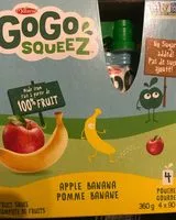 Mängden socker i Compote De Pomme Et Banane