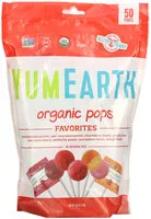 Mängden socker i Organic pops