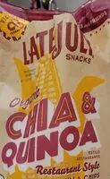 Mängden socker i Organic chia y quinoa