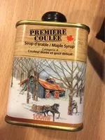 Mängden socker i Sirop d’érable