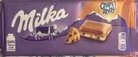 Mängden socker i Milka Chips Ahoy!