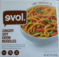 Mängden socker i Ginger Soy Udon Noodles
