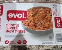 Mängden socker i Chipotle chicken mac n' cheese