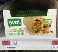 Mängden socker i Cilantro Lime Chicken Burrito