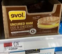 Mängden socker i Uncured ham, egg & cheddar