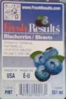 Mängden socker i Blueberries