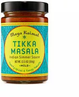Mängden socker i Maya kaimal tikka masala indian simmer sauce ounce
