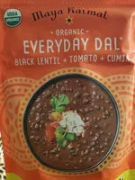 Mängden socker i Organic everyday dal - black lentil, tomato, cumin