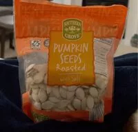 Mängden socker i Pumpkin seeds roasted with salt