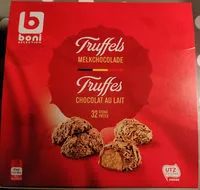 Mängden socker i Truffes - chocolat au lait
