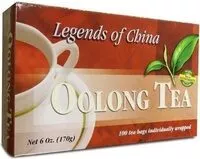 Mängden socker i Legends of china oolong tea