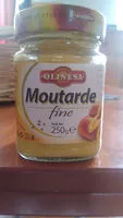 Mängden socker i Moutarde fine