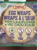 Mängden socker i Wrap à ´oeuf avec choufleur