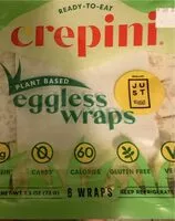 Mängden socker i Plant-based eggless wraps