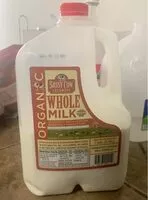 Mängden socker i Organic whole milk