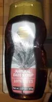 Mängden socker i Natural Dates Syrup