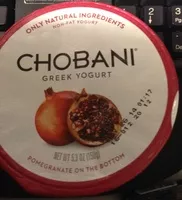 Mängden socker i Greek yogurt with pomegranate