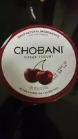 Mängden socker i Chobani Nonfat greek cherry yogurt