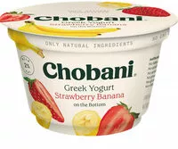 Mängden socker i Strawberry Banana on the Bottom Low Fat Greek Yogurt