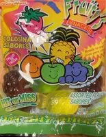 Mängden socker i Jelly Bites Fruit Snack