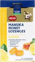 Mängden socker i Mānuka Honey Lozenges with Lemon
