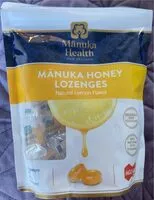 Mängden socker i Mānuka Honey Lozenges