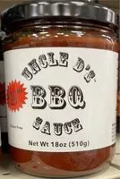 Mängden socker i Uncle D’s BBQ Sauce