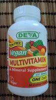 Mängden socker i Vegan multivitamin