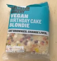 Mängden socker i Vegan birthday cake blondie