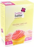 Mängden socker i Batter batter gluten free cake mix gf baking