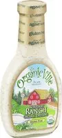 Mängden socker i Organic Non-Dairy Ranch Dressing