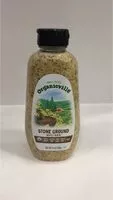 Mängden socker i Stone ground organic mustard
